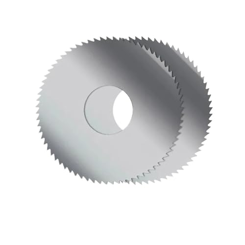 125 mm Schlitz- und Schlitzsägeblatt W6542 HSS-Stahlkreissägeblatt, kreisförmige Trennscheibe, Schneidemaschine, Metall, Stahl, PVC-Schneidwerkzeug(125mmx1.0x27x108T) von ZMGYF