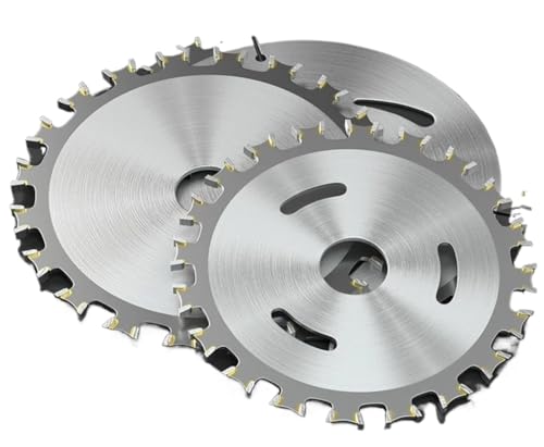 4 und 5 Zoll / 110/125 mm 40-Zahn-nagelfestes Sägeblatt for die Holzbearbeitung 125 mm Kreissägeblatt Holztrennscheibe Sägeblattschneider Elektrowerkzeugzubehör Karbonisierter Wolframstahl(125mm) von ZMGYF