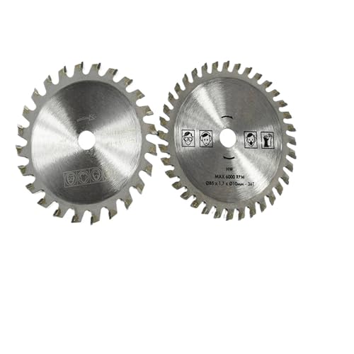 5 Stück Kreissäge-Schneidewerkzeug, 85 mm Durchmesser, 10 mm Innendurchmesser, kleines Kreissägeblatt, Rotationsschneidwerkzeuge aus Hartlegierung 5 Stück Kreissäge-Schneidewerkzeug, 85 mm Durchmesser, 10 mm Innendurchmesser, kleines Kreissägeblatt, Rotationsschneidwerkzeuge aus Hartlegierung von ZMGYF