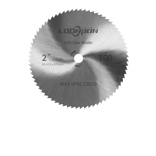 50 mm Kreissägeblatt, Trennscheibe, Drehwerkzeug, Winkelschleifer, Zubehör, Scheiben for Metall, Kunststoff, Holz(1 piece) von ZMGYF
