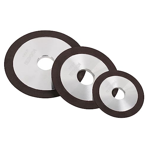 75/100/125/150mm 150-320Grit Diamant-schleifscheibe for Schärfen Diamant-schleifscheibe Wolfram Stahl Fräser Werkzeug(320 Grit,150x32x8x10mm) von ZMGYF