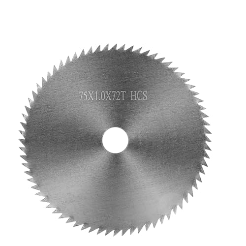 75mm Hartmetall-Kreissägeblatt 3" Trennscheibe Elektrowerkzeug-Zubehör for Schneiden von Holz und Kunststoff 72T Sägescheibe 75mm Hartmetall-Kreissägeblatt 3" Trennscheibe Elektrowerkzeug-Zubehör for Schneiden von Holz und Kunststoff 72T Sägescheibe von ZMGYF