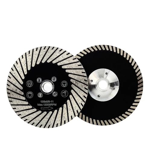 D125mm-180mm Diamanttrennscheibe und Schleifscheiben for Stein mit M14 oder 5/8-11' Aufnahme(22.23mm,6 inch) von ZMGYF
