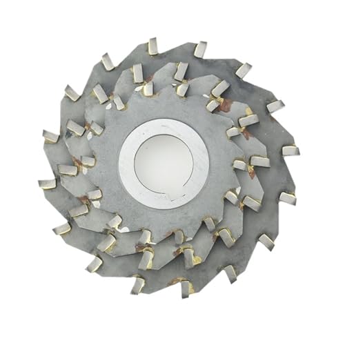 Dreiseitiger Wendeplatten-Sägefräser, legierter Wolframstahl, Werkzeug, CNC-Blattbearbeitung, flache Hartmetallwerkzeuge(100x10x32x12T W2) von ZMGYF