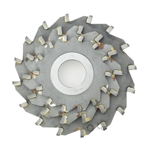 Dreiseitiger Wendeplatten-Sägefräser aus legiertem Wolframstahl, Klingenbearbeitung von flachen Hartmetallwerkzeugen(63x5x22x14T W2) von ZMGYF