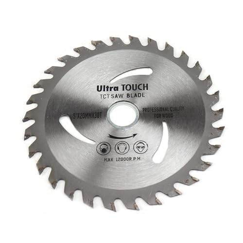 Kreissägeblattscheibe 4/4,5/5 Zoll Holzschneidwerkzeug Bohrungsdurchmesser 20 mm for Drehwerkzeug Holzbearbeitung(Green) von ZMGYF