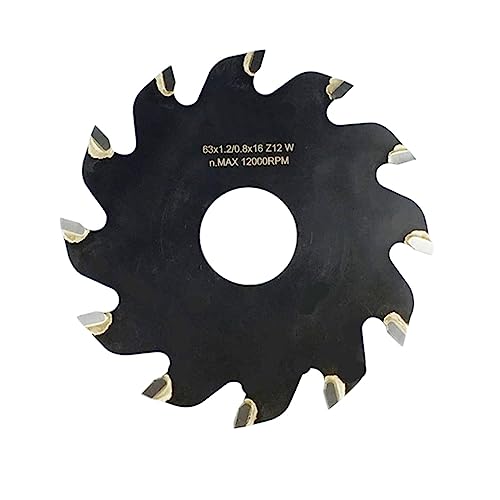 Mini-Kreissägeblatt, Durchmesser 63 mm, legierter Stahl, 12 Zähne, Radscheiben, 20 mm Öffnung, for Holz Mini-Kreissägeblatt, Durchmesser 63 mm, legierter Stahl, 12 Zähne, Radscheiben, 20 mm Öffnung, for Holz von ZMGYF