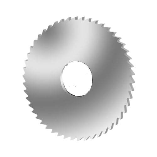 Sägeblatt Kreisfräser Scheibe Werkzeug Bearbeitung Wolframkarbid Stahl Durchmesser 40 50 60mm Schlitzen Metall Stahl(75mm,0.9mm) von ZMGYF