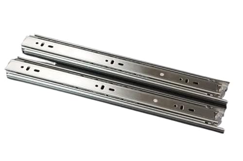 Schubladenschiene, Schubladenführung, Schublade mit drei Schienen, Führungsschiene, Beschläge for Möbelbeschläge, Slipanlage(10 inhc 25cm) von ZMGYF
