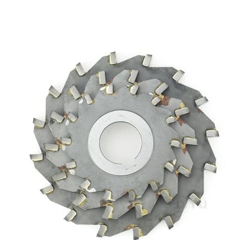 Seitlicher Wendeplatten-Sägefräser aus legiertem Wolframstahl, Klingenbearbeitung von flachen Hartmetallwerkzeugen(80x6x27x14T W2) von ZMGYF