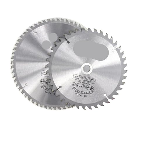 Woodworking saw blade 4/6/7/8inch 30T/40T/60Tmultifunctional circular cutting disc for cutting wood cutting tools(8 Inchx2.2x25.4x40T) von ZMGYF