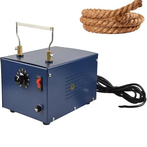 ZMJGLL 250W Desktop-Geflecht-Heißschneidemaschine, elektrisches Seilschneidewerkzeug, Temperatur einstellbar, für das Gurtband von Geflechtgewebe von ZMJGLL