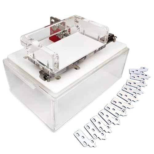 ZMJGLL DIY handgemachter Seifen-Trimmer, quadratischer/runder Kaltseifen-Fasenschneider, Trimmer-Maschine, Seiben-Fasen-Schneider, mit 12 Stück Modelliermesser von ZMJGLL