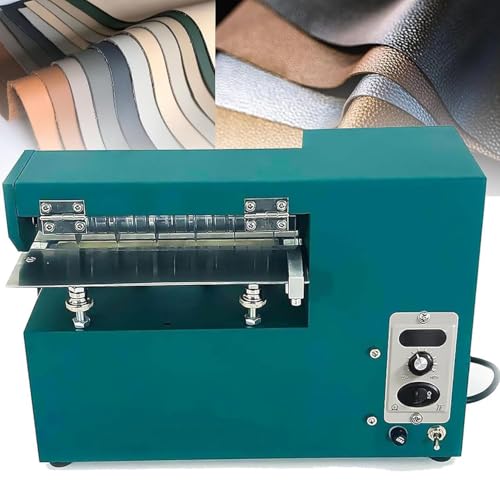 ZMJGLL Elektrische Lederbandschneidemaschine, 90-W-Lederschneidemaschine, DIY-Lederbandschneider, für handgefertigte Lederarbeiten von ZMJGLL
