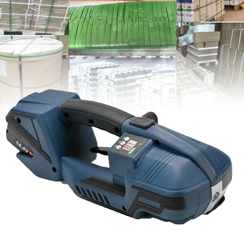 ZMJGLL Elektrische Umreifungsmaschine, automatisches Umreifungsgerät, batteriebetrieben, für industrielle Palettenverpackungen von ZMJGLL