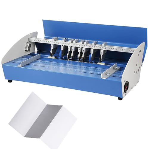ZMJGLL Gepunktete Linienrillmaschine, 520 mm Scoring-Papierrillmaschine, Präzise Skala ist auf dem Bedienfeld entworfen, Rill-Scorer zum Einrücken von Dokumenten ZMJGLL Gepunktete Linienrillmaschine, 520 mm Scoring-Papierrillmaschine, Präzise Skala ist auf dem Bedienfeld entworfen, Rill-Scorer zum Einrücken von Dokumenten von ZMJGLL