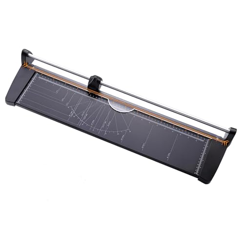 ZMJGLL Hochleistungs-Guillotine-Trimmer, manueller A2-Papierschneider für Bastelpapier, Karton und Fotos, 60 cm breit, Präzisionsschnitt von 1 mm, für Scrapbooking und Bürobedarf von ZMJGLL