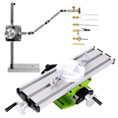 ZMJGLL Stop-Motion-Animations-Rig & XY-Achse Kreuzschlittenkit, Animationsbewegungs-Rigarm mit 6 Anschlüssen zur Verbesserung der Charakterbewegung, Tragfähigkeit 200-300g (H:26cm) von ZMJGLL