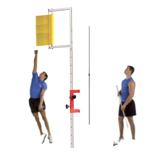 ZMJGLL Vertikale Sprungmesswerkzeuge, wandmontierter vertikaler Sprungtester-Trainer für Erwachsene Sprungtrainer unterstützen das körperliche Training (A) von ZMJGLL