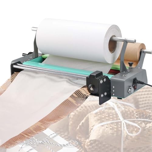 ZMJGLL Wabenpackpapierrollen-Spender, 8 m/min Verpackungspapier manuelle Maschine, 2 Betriebsmodi, zur Effizienzsteigerung, für Benutzer Aller Fähigkeitsstufen ZMJGLL Wabenpackpapierrollen-Spender, 8 m/min Verpackungspapier manuelle Maschine, 2 Betriebsmodi, zur Effizienzsteigerung, für Benutzer Aller Fähigkeitsstufen von ZMJGLL