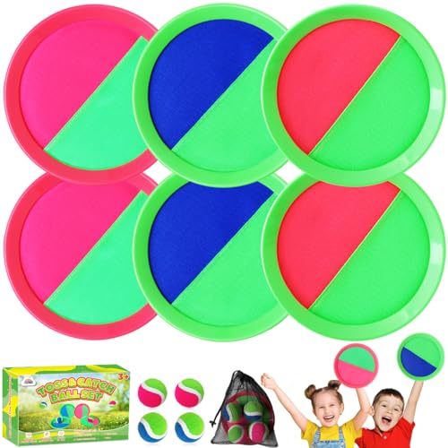 ZMLM Klettballspiel für Kinder, Klettball Strandspielzeug Ballspiele Wasserdicht Wurfspiel Klettspiel Outdoor Spielzeug Erwachsene Draußen für Draußen Garten ab 3-10 Jahre Mädchen Junge ZMLM Klettballspiel für Kinder, Klettball Strandspielzeug Ballspiele Wasserdicht Wurfspiel Klettspiel Outdoor Spielzeug Erwachsene Draußen für Draußen Garten ab 3-10 Jahre Mädchen Junge von ZMLM