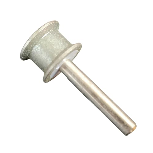 Langlebige, konkave Diamant-Schleifscheibe zum Polieren von Glas und Stein, mit 6 mm Schaft, gerade Kanten, Fasen-Werkzeug von ZMYING