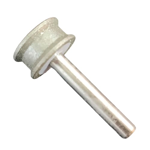 Langlebige, konkave Diamant-Schleifscheibe zum Polieren von Glas und Stein, mit 6 mm Schaft, gerade Kanten, Fasen-Werkzeug von ZMYING