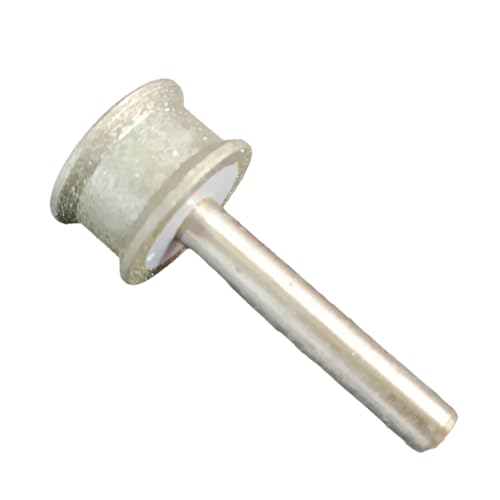 Langlebige, konkave Diamant-Schleifscheibe zum Polieren von Glas und Stein, mit 6 mm Schaft, gerade Kanten, Fasen-Werkzeug von ZMYING
