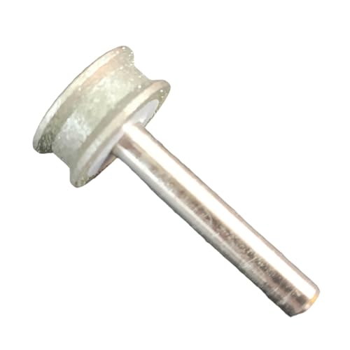 Langlebige, konkave Diamant-Schleifscheibe zum Polieren von Glas und Stein, mit 6 mm Schaft, gerade Kanten, Fasen-Werkzeug von ZMYING