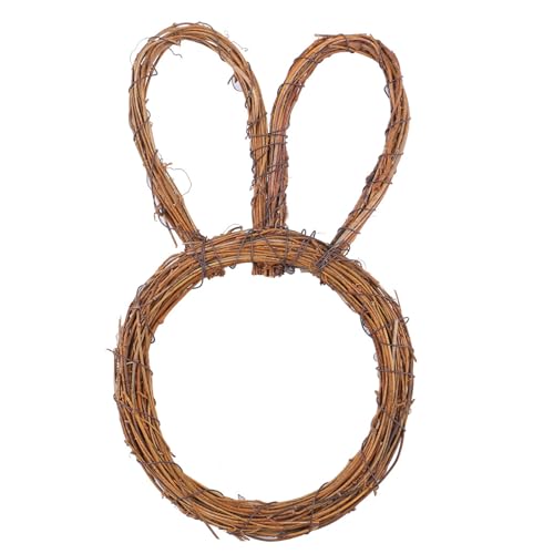 Natürlicher Rattan-Kranzrahmen für Projekte, einzigartige Stile für Haustür oder Wanddekoration Natürlicher Rattan-Kranzrahmen für Projekte, einzigartige Stile für Haustür oder Wanddekoration von ZMYING
