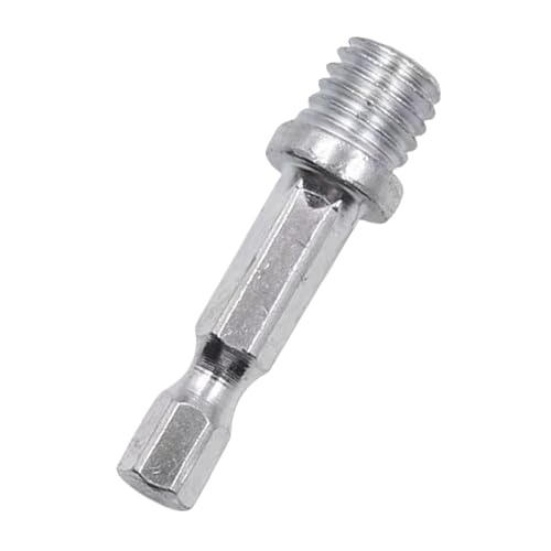 Sechskant-Adapterbohrer, 10/14 mm, Polierscheibe, Verbindungsstange für elektrische Bohrmaschine, Schleifpad, Schraubendreher, Elektrowerkzeug von ZMYING