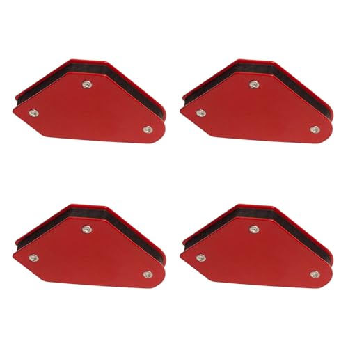 ZMYING Schweißmagnet-Halter-Set, mehrere Winkel, magnetische Schweißklemmen, Set für sichere Positionierung bei 45/90/135 Grad, 4-teilig ZMYING Schweißmagnet-Halter-Set, mehrere Winkel, magnetische Schweißklemmen, Set für sichere Positionierung bei 45/90/135 Grad, 4-teilig von ZMYING