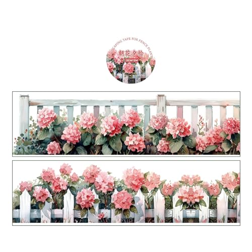 ZMYING Scrapbooking Hintergrund Klebeband Garten Landschaftsbau Dekoratives Klebeband für Journal Planer Album Scrapbooking Dekoration ZMYING Scrapbooking Hintergrund Klebeband Garten Landschaftsbau Dekoratives Klebeband für Journal Planer Album Scrapbooking Dekoration von ZMYING