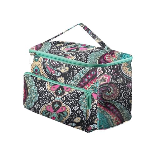 ZNJAMN Nähmaschinentasche Nähmaschinentasche, Stricktaschen, Zubehör, Nähzubehör, tragbare, Bequeme Tragetasche, wasserdicht(Green1) von ZNJAMN