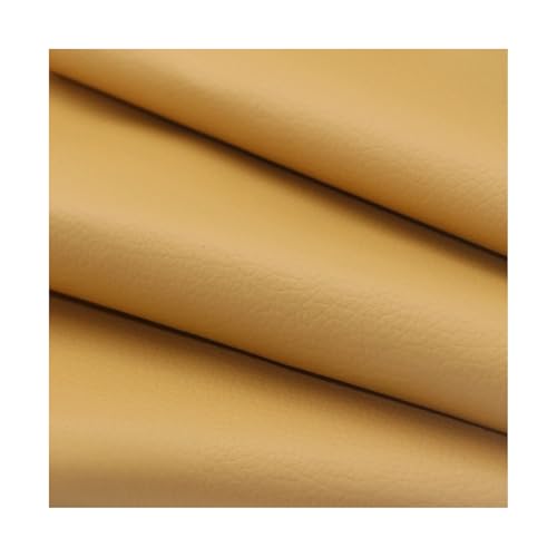 ZNQNDSR Kunstleder Reparaturset Zuschneidbares 19,7 X 27 Zoll Lederband Mit Litschi-Textur, Selbstklebender Leder-Reparaturflicken Für Sofas, Autositze Und Stühle(Khaki) von ZNQNDSR