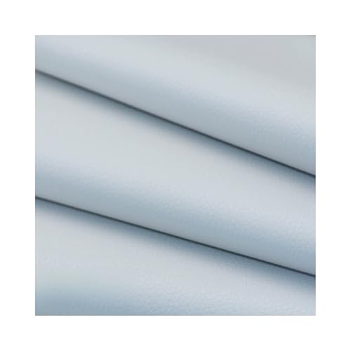 ZNQNDSR Kunstleder Reparaturset Zuschneidbares 19,7 X 27 Zoll Lederband Mit Litschi-Textur, Selbstklebender Leder-Reparaturflicken Für Sofas, Autositze Und Stühle(White) von ZNQNDSR
