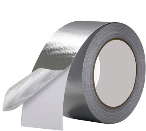 ZOBRO Aluminium Klebeband Hitzebeständiges Aluminiumband Isolierungs Klebeband Metallband Hochtemperatur Hochleistungs Klebeband Multifunktions Klebeband für Heimreparatur Dekoration,3cm*5m 3 von ZOBRO
