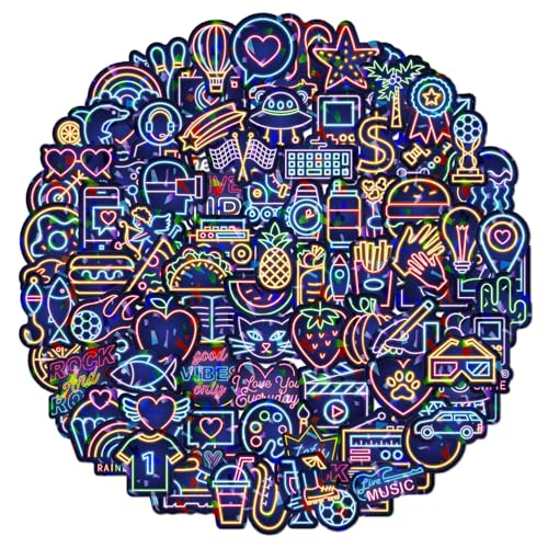 100 Stück Neon Sprüche Aufkleber Kinder, Positive Affirmationen Inspirierende Zitate, Wasserfest Stickers für Mädchen Jungen Koffer Skateboard Laptop Kühlschrank Fahrräder DIY Spielzeug 100 Stück Neon Sprüche Aufkleber Kinder, Positive Affirmationen Inspirierende Zitate, Wasserfest Stickers für Mädchen Jungen Koffer Skateboard Laptop Kühlschrank Fahrräder DIY Spielzeug von ZOELOAIS