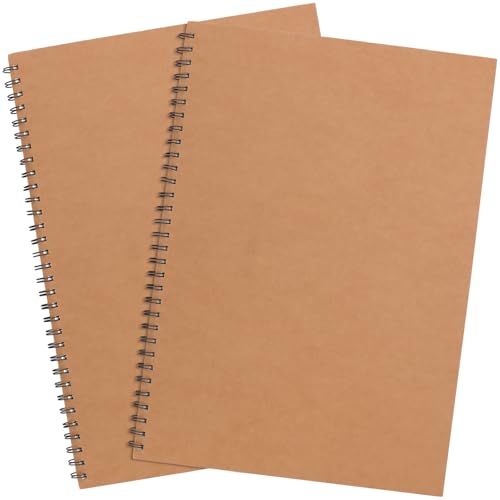 ZOENHOU 2x A3 Zeichenblock, 160g/m², A3 Skizzenblock mint Spiralbindung, Künstlerpapier Skizzenbuch Leerformat 42x29,7cm, 60 Seiten pro Block für Malen, Zeichnen und Entwürfe ZOENHOU 2x A3 Zeichenblock, 160g/m², A3 Skizzenblock mint Spiralbindung, Künstlerpapier Skizzenbuch Leerformat 42x29,7cm, 60 Seiten pro Block für Malen, Zeichnen und Entwürfe von ZOENHOU