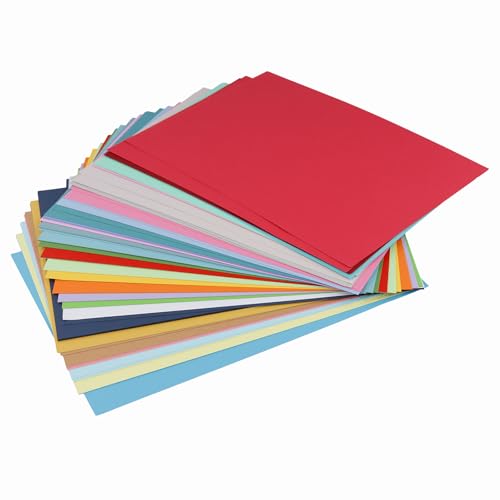 ZOENHOU 300 Blatt Tonpapier A4 180g/m², 30 Farben Tonkarton, A4 Tonzeichenpapier, Bastelpapier, beidseitig bedruckbar, buntes Bastelpapier für Origami, Bastelkarton, Schulprojekte und DIY ZOENHOU 300 Blatt Tonpapier A4 180g/m², 30 Farben Tonkarton, A4 Tonzeichenpapier, Bastelpapier, beidseitig bedruckbar, buntes Bastelpapier für Origami, Bastelkarton, Schulprojekte und DIY von ZOENHOU