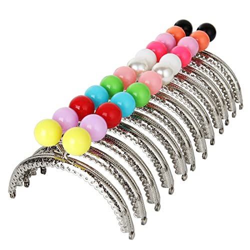 12 Stück 10.2 cm Münzgeldbörsen-Verschluss, mehrfarbiger Metall-Geldbörsenrahmen, Bogenbeutel, Kussverschluss, niedlicher Kussverschluss, Clutch-Rahmen für Geldbörsenherstellung, Griff, Nähen 12 Stück 10.2 cm Münzgeldbörsen-Verschluss, mehrfarbiger Metall-Geldbörsenrahmen, Bogenbeutel, Kussverschluss, niedlicher Kussverschluss, Clutch-Rahmen für Geldbörsenherstellung, Griff, Nähen von ZOEYES