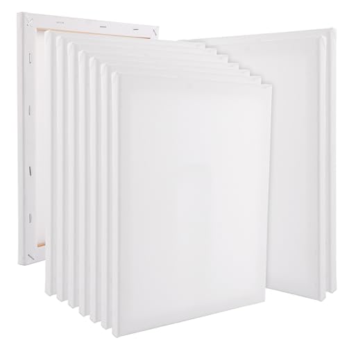 ZOFUN 10er-Set Keilrahmen Leinwand zum Bemalen, Leinwand 24x30cm Leinwände zum bemalen, Künstler Keilrahmen Set, Leinwand groß, Keilrahmen Klein, Leinwand zum Bemalen Klein, Leinwand Acryl ZOFUN 10er-Set Keilrahmen Leinwand zum Bemalen, Leinwand 24x30cm Leinwände zum bemalen, Künstler Keilrahmen Set, Leinwand groß, Keilrahmen Klein, Leinwand zum Bemalen Klein, Leinwand Acryl von ZOFUN