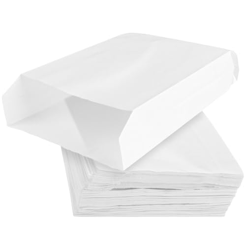 ZOFUN 200 Stück Papiertüten Klein Weiße, 12x20x4CM Brottütenpapier Butterbrottüten Frühstücktüten Süßigkeiten Plätzchentüten für DIY Papiertüten Adventskalender, Geschenktüten Papier, Verpackungstüten ZOFUN 200 Stück Papiertüten Klein Weiße, 12x20x4CM Brottütenpapier Butterbrottüten Frühstücktüten Süßigkeiten Plätzchentüten für DIY Papiertüten Adventskalender, Geschenktüten Papier, Verpackungstüten von ZOFUN