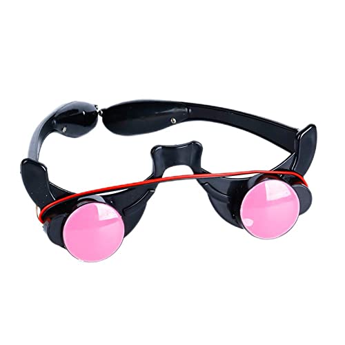 ZOHIKO Halloween Leuchtbrille LED Eyewear Anime Rollenspiel Requisiten Neuheit Party Brille B5S2 Augen Cosplay Pr Lustige Leuchtende Maskerade Rot von ZOHIKO