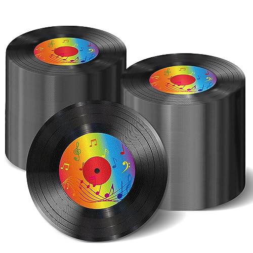 Vinyl-Servietten, 50er-Jahre-Motto-Party-Dekorationen für 1950er-Jahre-Musik, Geburtstag, Rock-Partyzubehör, Back to 50er-Jahre, Rock-Papierservietten, Musikrolle, Partyzubehör, Retro, 100 Stück Vinyl-Servietten, 50er-Jahre-Motto-Party-Dekorationen für 1950er-Jahre-Musik, Geburtstag, Rock-Partyzubehör, Back to 50er-Jahre, Rock-Papierservietten, Musikrolle, Partyzubehör, Retro, 100 Stück von ZOIIWA