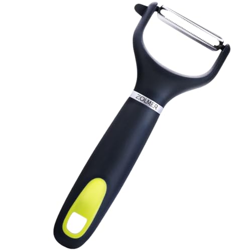 ZOLMER Premium Sparschäler mit Ergonomischem Griff - Extra Scharfer Tomatenschäler mit Zackenschliff - Kiwischäler - Spülmaschinenfest ZOLMER Premium Sparschäler mit Ergonomischem Griff - Extra Scharfer Tomatenschäler mit Zackenschliff - Kiwischäler - Spülmaschinenfest von ZOLMER