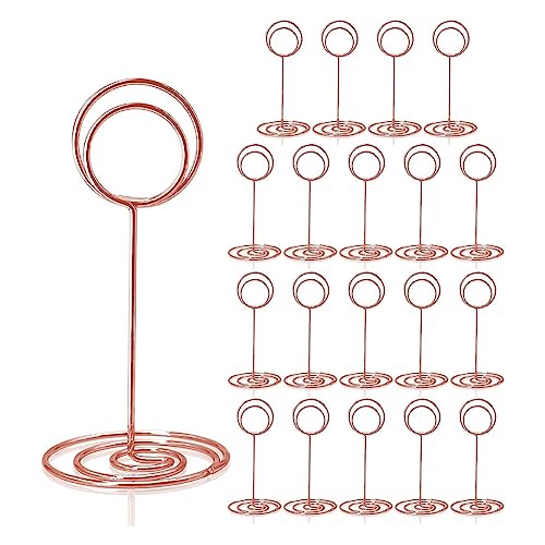 ZOMTTAR 20 Tischnummernhalter, 8,5 cm, Kartenhalter, Tischnummernhalter für Hochzeit, Party, Abschlussfeier, Empfang C ZOMTTAR 20 Tischnummernhalter, 8,5 cm, Kartenhalter, Tischnummernhalter für Hochzeit, Party, Abschlussfeier, Empfang C von ZOMTTAR