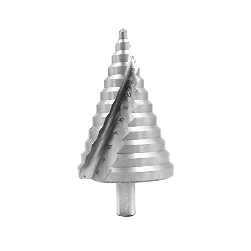 ZONADAH HSS Spiralstufen-Hochgeschwindigkeitsbohrer Multi-Lochschneider 6 mm-60 mm Insgesamt 12 Stufengrößen Lochschneiden, Vergrößern, Blech, PCV, Holzbearbeitung ZONADAH HSS Spiralstufen-Hochgeschwindigkeitsbohrer Multi-Lochschneider 6 mm-60 mm Insgesamt 12 Stufengrößen Lochschneiden, Vergrößern, Blech, PCV, Holzbearbeitung von ZONADAH