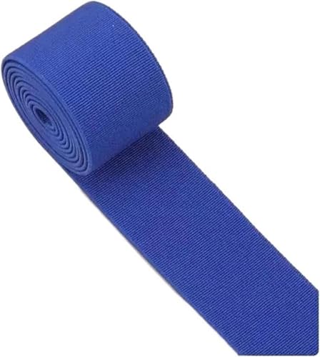 Nähzubehör Gummiband, hochelastisch, Flache Hose, verdickter Rock, elastisches Seil, Zubehör, 3 cm Breite, 2 m, 30 mm, Rot(Blue) von ZONSHJDKR