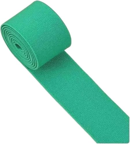 Nähzubehör Gummiband, hochelastisch, Flache Hose, verdickter Rock, elastisches Seil, Zubehör, 3 cm Breite, 2 m, 30 mm, Rot(Green) von ZONSHJDKR